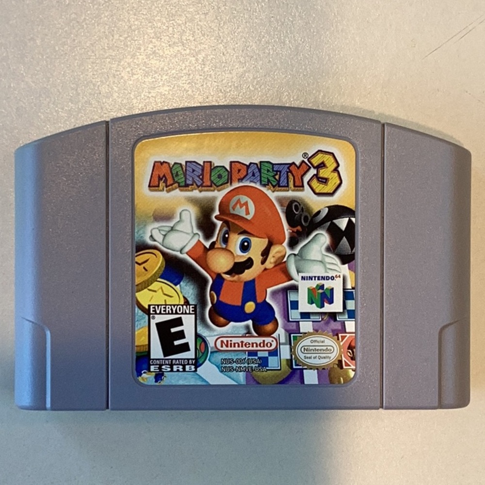 Mario Party 3 Nintendo 64 Game N64 Authentic Original